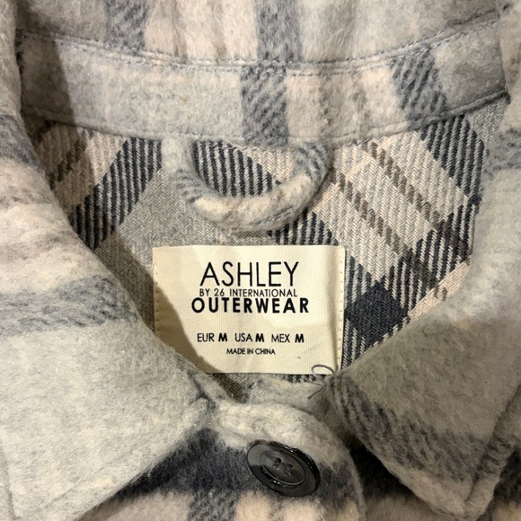 Dry Goods Plaid Jacket - Gray and Cream - Picture 2 of 3